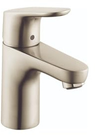 Hansgrohe 04371820 Focus E 100 Einlocharmatur, Nickel gebürstet