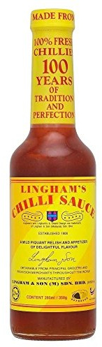 Lingham's Chilli Sauce (280ml) - Pack of 2