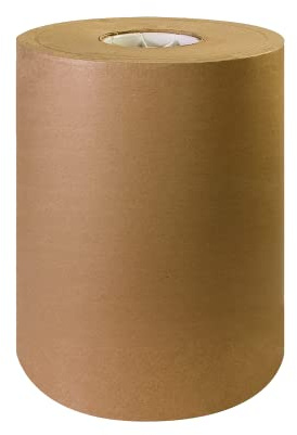 BOX USA Kraft Paper Roll 12 x 14400 (1200'), 30# Recycled for Packing