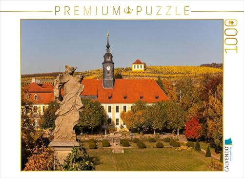 CALVENDO Puzzle Schlossblick in Diesbar Seußlitz | 1000 Teile Lege-Größe 64 x 48 cm Foto-Puzzle für glückliche Stunden