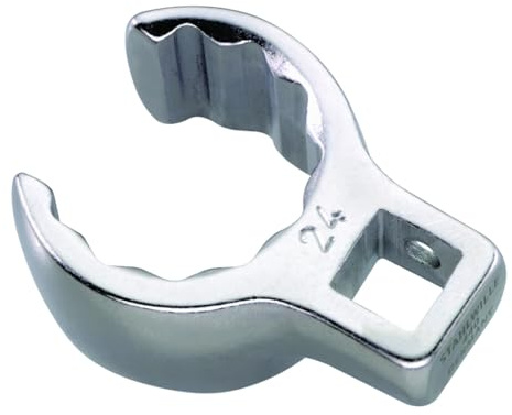 Stahlwille 03190034 Crow-Ring Wrench (Spanner), 1/2 Inside Square, Made of Chrome Alloy Steel & Chrome Plated, Has Anti-Slip Drive Profile, Ideal for Tight Spaces, Size 34 mm, L. 64.2 mm