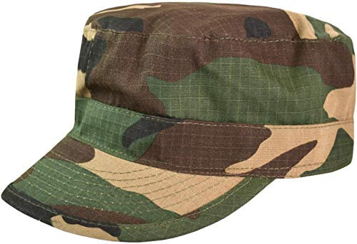 US Feldmütze/BDU Cap Farbe Woodland Größe XXL