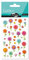 Maildor 560356C Packung mit Stickers Cooky 3D (1 Bogen, 7,5 x 12 cm, ideal zum Dekorieren, Sammeln oder Verschenken, Blumen) 1 Pack, Blumen 3