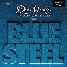 Dean Markley Blue Steel 2562 medium 11-52 electric guitar strings (2 PACKS)