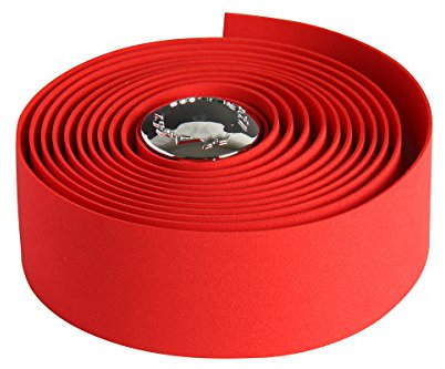 Massi Summer Gel Cinta de Manillar para Bicicleta, Unisex Adulto, Rojo, Unico