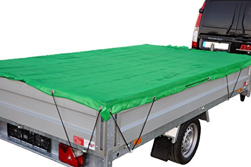 Anhängernetz Gewebenetz 5000 x 3500 mm grün