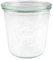 SET OF SIX 580ml Weck Jars. German Made Classic Design. Model 742