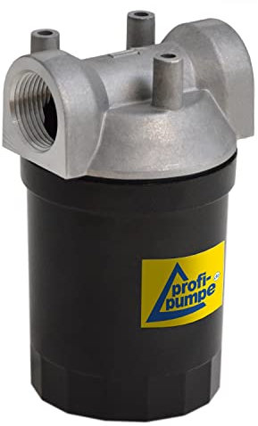 FILTRO CARBURANTE FILTRO PER POMPA GASOLIO FILTRO DIESEL (filtro diesel con corpo in alluminio e colino riutilizzabile)