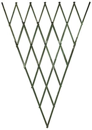 Smart Garden Heavy Duty Expanding Fan Trellis 1.8m x 0.9m – Green