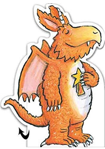 Zog Shaped Birthday Card