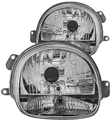 DEPO Scheinwerfer Set für Twingo Bj. 09/00-07/07, glasklar, Halogen, für Rechtsverkehr