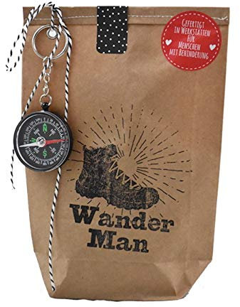 Wundertüte für Erwachsene Typentüte viele Themen (Wanderer Mann)