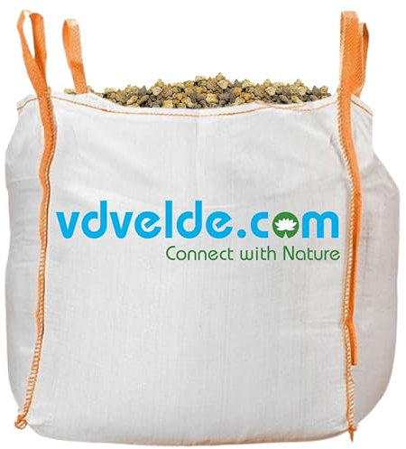 vdvelde.com - Teichsubstrat 1000 Liter - Bio Teich Substrat Porös - Big Bag Palette - Hochwertig Universal Substrates für Pflanzen, Dachbegrünung und Teich Bodensubstrat - Van der Velde Wasserpflanzen
