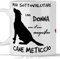 Tazza Cane Meticcio per colazione, the, tisana, caffè, cappuccino. Gadget tazza Mai Sottovalutare una Donna con un Cane cane meticcio. Idea regalo originale
