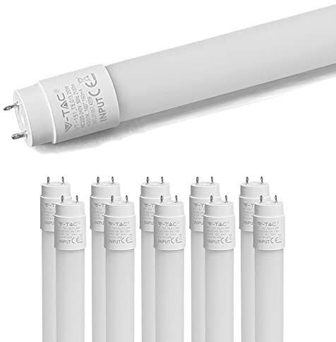 ZONE LED SET - LED Röhren 120cm, neutralweiß (4000 K), 1850 Lumen, T8, G13-16.5W (ersetzt 36W), inklusive Starter, LED-TUBE Leuchtstoffröhren Neonröhren Leuchte Röhrenlampe, 10-er Pack