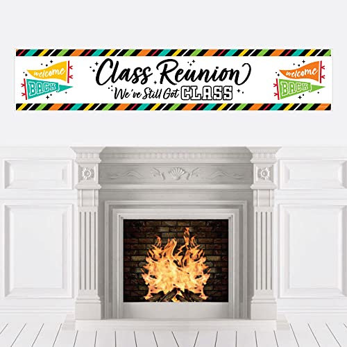 Big Dot of Happiness Still Got Class - High School Reunion Party Dekoration Party Banner