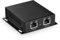 MokerLink 3 Ports Gigabit PoE Passthrough Switch, IEEE 802.3af/at PoE Repeater, 100/1000Mbps, 1 PoE in 2 PoE Out, Wall Mount, PoE Extender/Injector/Network Extender Three in one