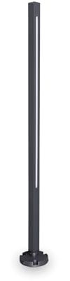 Ideal Lux JEDI 80cm LED Outdoor Poller Anthrazit, 3000K, IP65, Nicht dimmbar