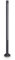 Ideal Lux JEDI 80cm LED Outdoor Poller Anthrazit, 3000K, IP65, Nicht dimmbar