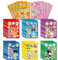 Cartoon Aufkleber, 16Pcs Blue Puppy DIY Sticker Kinder Sticker Set, Make a Face Stickers, DIY gesichts-Match-Sticker Basteln, Erstellen Sie Ihr Eigenes Cartoon für Kinder Baby Dekoration