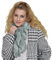 Lina & Lily Damen Winter Schal Halswärmer mit Rüschen aus Kunstpelz Fell (Mintgrün)