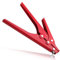 LEONTOOL Zip Tie Tool - Carbon Steel Handle Tensioning and Cutting for Plastic Nylon Cable Ties, Max 0.35 Inch Width
