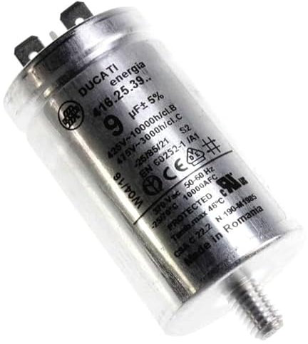 Condensateur 9µf/455v pour Seche-linge