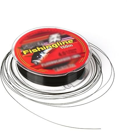 Fishing Line for Saltwater/Freshwater 100M Nylon Fishing Lines Super Strong Carbon Coated Monofilament Fishing Leader Line Wear-resistant Saltwater Carp Wire Gift for Men(1.2)