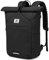 SKYSPER Rolltop Rucksack Herren Groß Schulrucksack Teenager mit Laptopfach Damen Rolltop Reiserucksack Unisex Tagesrucksack für Uni Arbeit Fahrrad