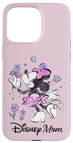 Disney Mom Minnie & Flowers Family Trip Mother’s Day Gift Hülle für iPhone 15 Pro Max