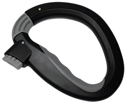 TUYOBG Black Grocery Bag Carrier Handle, Comfortable Grip for Heavy Bags, Portable Shopping Carrier Tool and Practical Grocery Bag Grips for Plastic Bags, Buckets and Everyday Use at Home