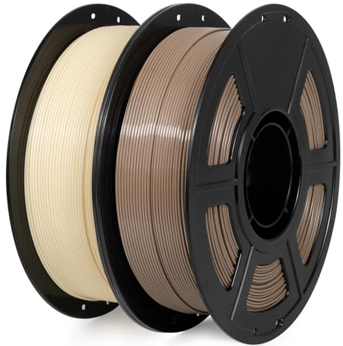 IEMAI PETG Filament 1.75mm 2Kg, Braun/Hautfarbe PETG 3D Drucker Filament, Kompatibel mit Bambu Lab, AMS, AMSLite, Maßgenauigkeit +/-0.02mm