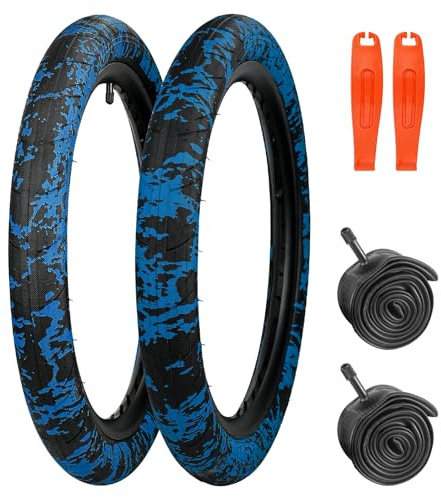 MEGHNA 20x2.4 Zoll (64-406) MTB Reifen-Breiter Fahrradmantel Profilstarker Offroad Tires für Jugend-Mountainbikes/BMX/Falträder