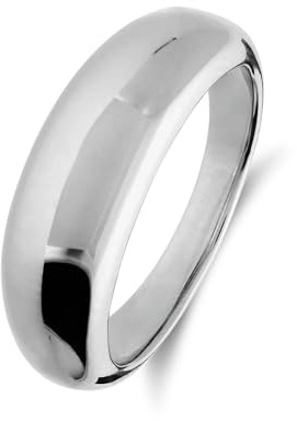 Lucardi - Damen - Ring - 925 Silber - Silberfarbig - 16.50/52 mm - Nickelfrei
