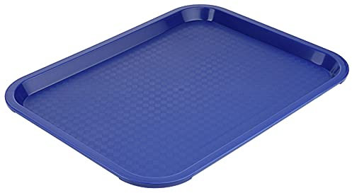 Contacto Serviertablett rechteckig 35 x 26,5 cm blau Polypropylen rutschhemmend Gastro-Tablett