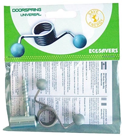 Ecosavers Ferme-Porte à Ressort Universel - Argenté