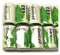 Lot de 10 Piles CR2 Lithium (CR15270) 3V 800mAh Eunicell