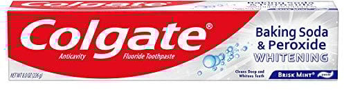 Colgate Pa Baking Soda and Peroxide Whitening Bubbles Toothpaste, Brisk Mint, 230 g