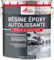 Résine Epoxy Autolissante - Peinture pour Sol : Déco intérieure, Atelier - Effet Miroir - 25 kg Gris Basalte - RAL 7012 - ARCANE INDUSTRIES