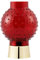 Normann Copenhagen Tivoli by Story - Windlicht/Teelichthalter - Lollipop Red/Rot - Höhe 15cm - Ø 10cm