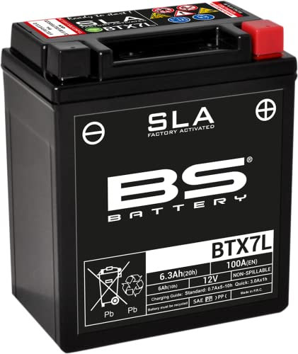 Accu BS BATTERY SLA SIGILLATA BTX7L MALAGUTI BLOG 125 2009>2010