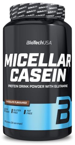 5 x Biotech USA Micellar Casein, 908g Dose , Schoko (5er Pack)