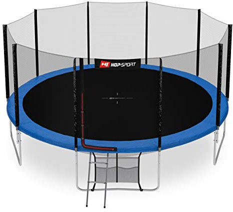 Hop-Sport Sicherheitsnetz für das Gartentrampolin 244-490 cm innenliegend außenliegend Ersatznetz Outdoor Trampolin 490 cm außen