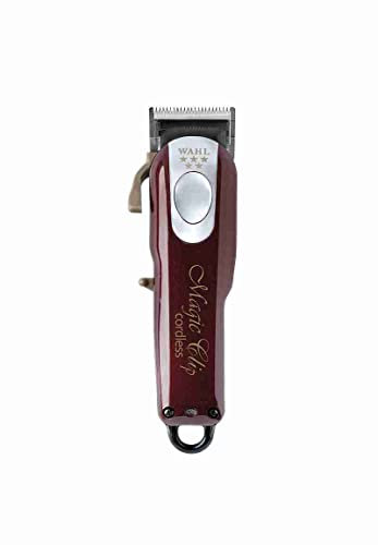 Wahl Burgundy 5-Star Magic Clip Tondeuse Cord/Cordless Tondeuse für Unisex-Erwachsene