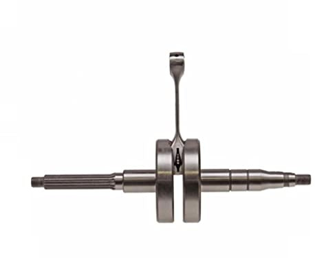 Tuning Vollwangen Kurbelwelle passend für BWS, Slider, MBK Booster Stunt 50 | 50ccm & 70ccm Minarelli Motoren | Kolbenbolzendurchmesser 10mm | Perfekt für 2-Takt-Zylinder