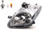 Johns, Scheinwerfer passend für Toyota Yaris XP9 12/08- Links Leuchtmitt. + Stellmotor