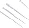 FIOROYAL 3 Pcs Piercing Taper Insertion Chirurgenstahl 14G 16G 18G für Ohr/Nase/Lippe/Bauch/Nippel/Zunge Piercing Tool Body Stretching Piercings Kit Assistant Tool IN