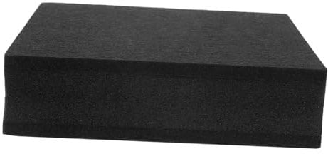 Abaodam Soundproofing Speaker Stand Acoustic Foam Pads Desk Subwoofer Audio Isolation Platform for Recording Studios Home Theaters