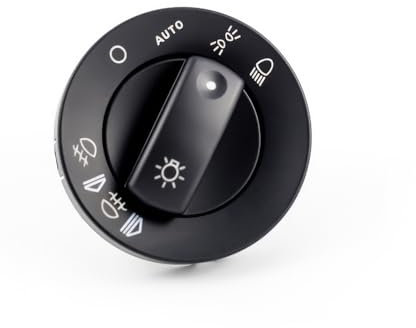 WoWMarkt Scheinwerferschalter Abdeckung für A4 B6 B7 [Bj. 2000-2007] Lichtschalter Reparatursatz & Scheinwerfer Schalter Gehäuse Ersatz für A4 S4 AVANT Reparatur Kit 8E0941531D 8E0941531B Gehäuse