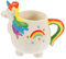 PRETYZOOM Tazas Novedosas Hermosa Taza De Café De Cerámica De 450 Ml Taza De Dibujos Animados Para El Hogar Y La Oficina